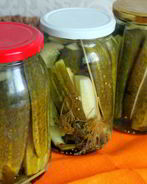 Закусочные маринованные огурцы