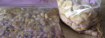 маслята, замороженные на зиму. Шаг 5