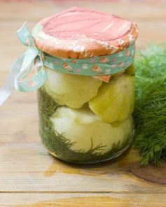 Патиссоны на зиму без стерилизации