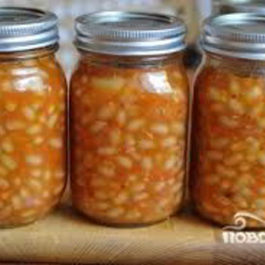 Рецепт перца с фасолью на зиму