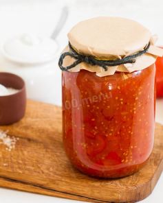 Перец в томатном соусе на зиму