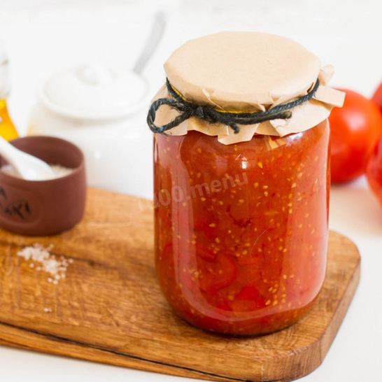 Рецепт перца в томатном соусе на зиму