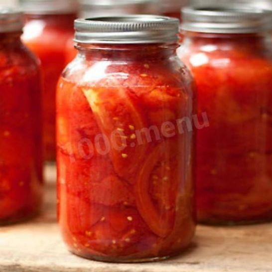 Рецепт помидорных долек на зиму