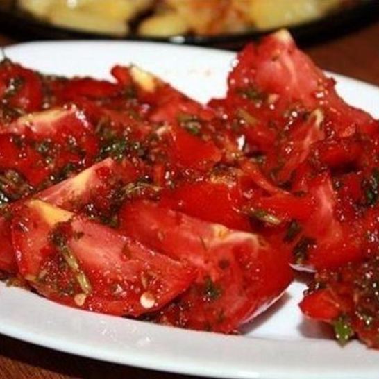 Рецепт помидоров по-корейски с перцем чили