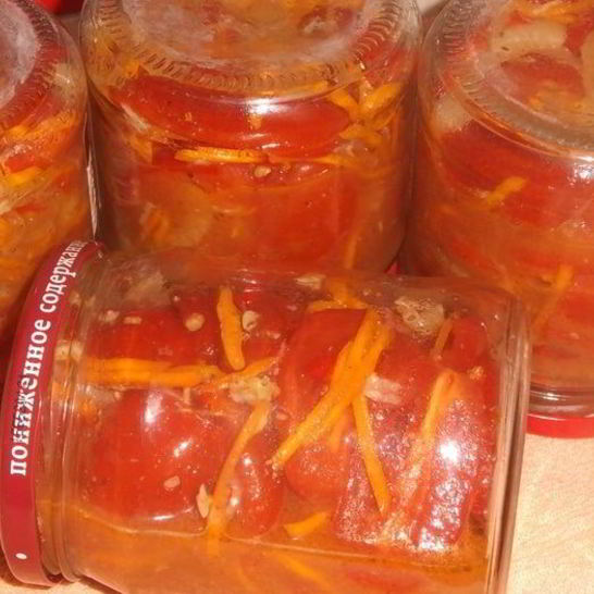 Рецепт помидоров по-корейски