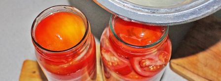 помидоры в желе с желатином со стерилизацией. Шаг 9