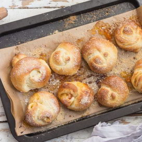 Рецепт булочек с повидлом