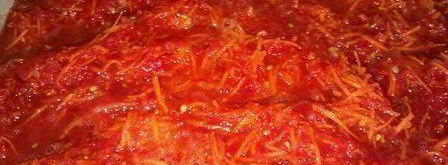 приправа из томатов и моркови. Шаг 6