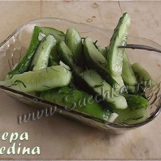 Рецепт быстрых малосольных огурцов