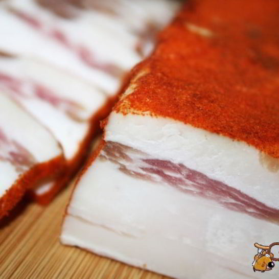 Рецепт домашнего острого сала