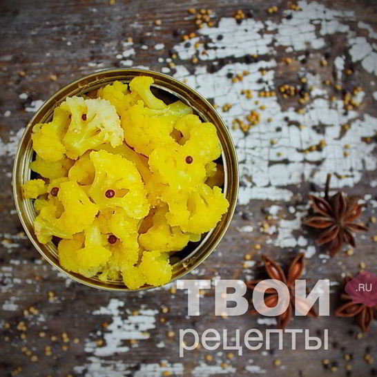 Рецепт капусты в горячем рассоле