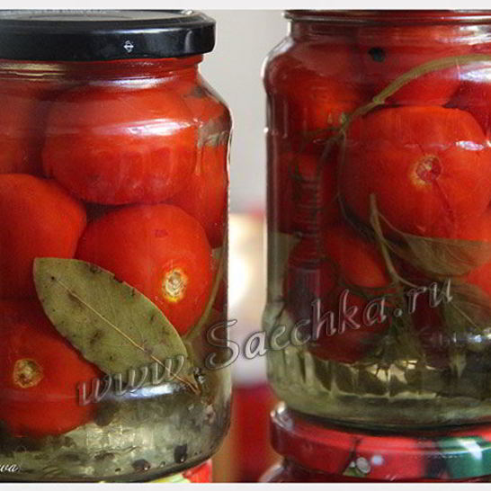Рецепт консервированных помидоров