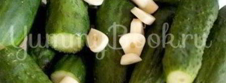 малосольные огурцы на минеральной воде. Шаг 3