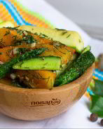 Малосольные овощи в пакете