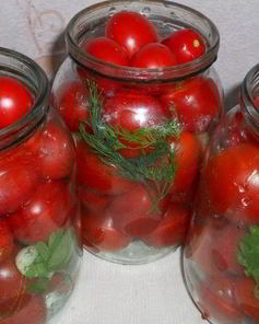 Помидоры в собственном соку