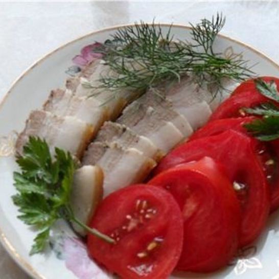 Рецепт сала в духовке