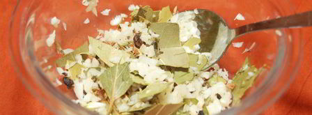 сало в луковой шелухе. Шаг 4