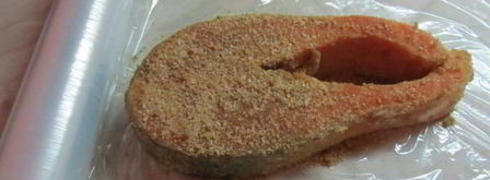 слабосоленая форель. Шаг 6