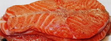 слабосоленая семга в коньяке с мускатным орехом. Шаг 4