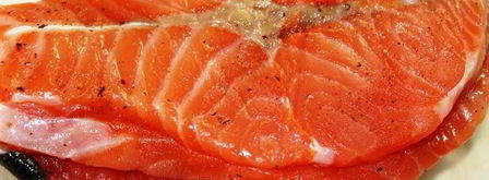 слабосоленая семга в коньяке с мускатным орехом. Шаг 7