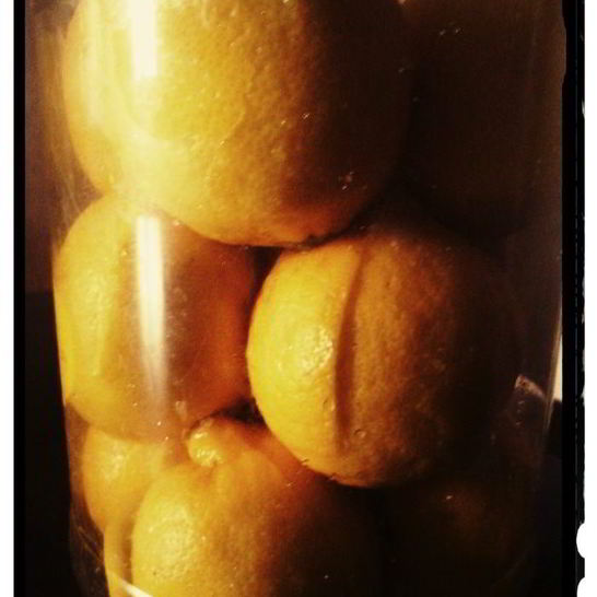 Рецепт соленых лимонов