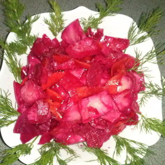 Рецепт суточной капусты