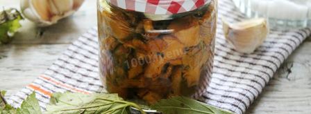 соленые лисички на зиму. Шаг 10