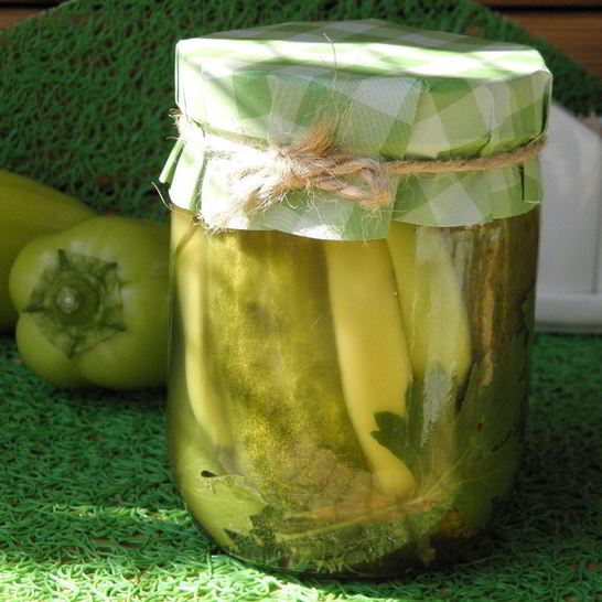 Рецепт соленых огурчиков на зиму