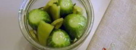 соленые огурчики на зиму. Шаг 3