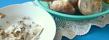 сушеные белые грибы. Шаг 4