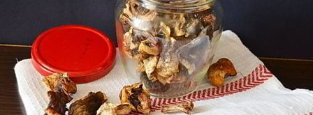 сушеные белые грибы. Шаг 9