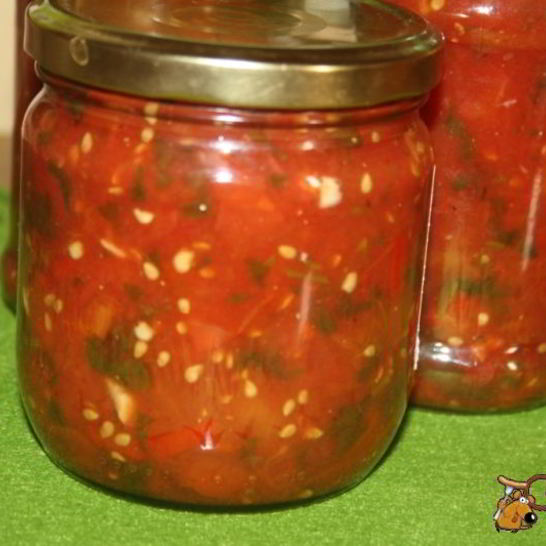 Рецепт томатов с кинзой на зиму