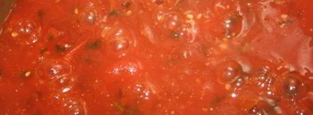 томаты с кинзой на зиму. Шаг 5