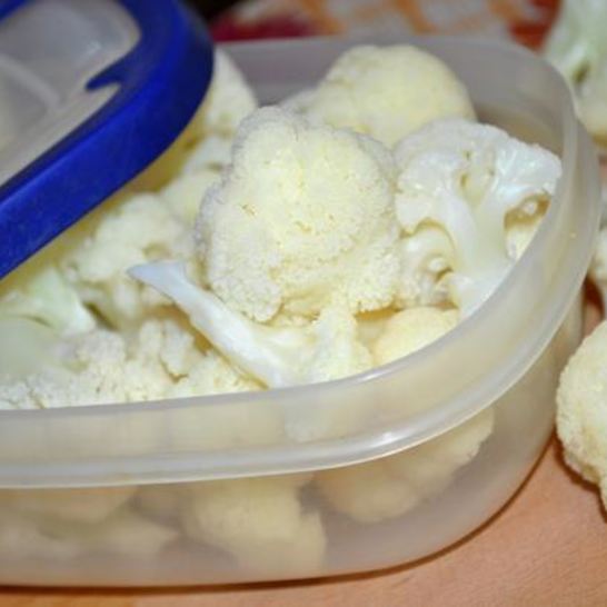 Рецепт цветной капусты замороженной на зиму