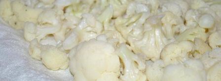 цветная капуста замороженная на зиму. Шаг 5