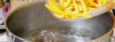 апельсиновые цукаты из кожуры. Шаг 5