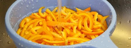 апельсиновые цукаты из кожуры. Шаг 6