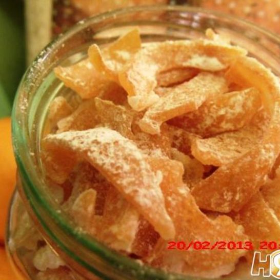 Рецепт апельсиновых цукатов