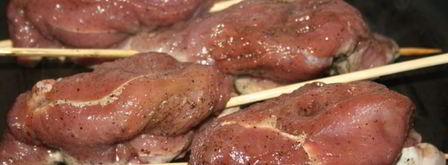 конверты из утиных грудок с голубым сыром и малиновым конфитюром. Шаг 5