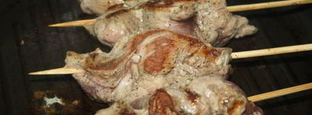 конверты из утиных грудок с голубым сыром и малиновым конфитюром. Шаг 6