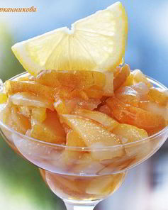 Лимонно-грушевое варенье с гвоздикой