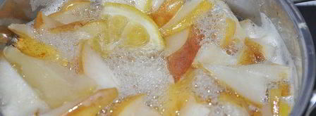 лимонно-грушевое варенье с гвоздикой. Шаг 3