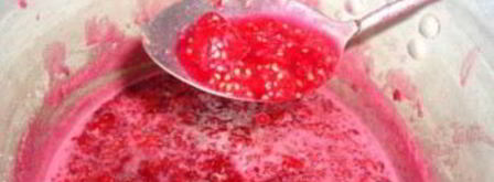 малиновое варенье с апельсином. Шаг 3