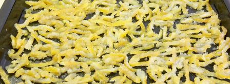 цукаты из лимонной кожуры. Шаг 11