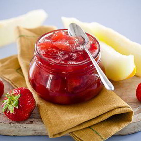 Рецепт варенья из дыни и клубники в мультиварке
