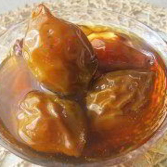 Рецепт варенья из груш на красном вине