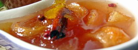 варенье из инжирного персика с лимоном и розовым перцем. Шаг 12