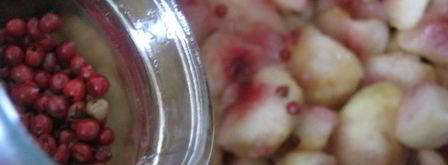 варенье из инжирного персика с лимоном и розовым перцем. Шаг 5