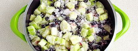 варенье из кабачков и черной смородины. Шаг 4