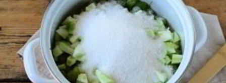 варенье из огурцов с крыжовником. Шаг 3